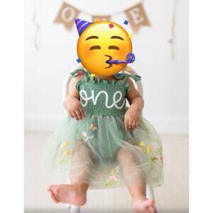 First Birthday Romper